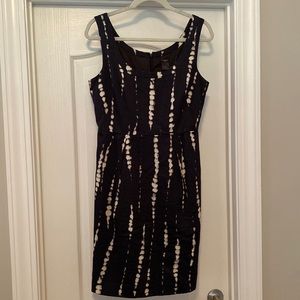 Beautiful black and white Ann Taylor dress.